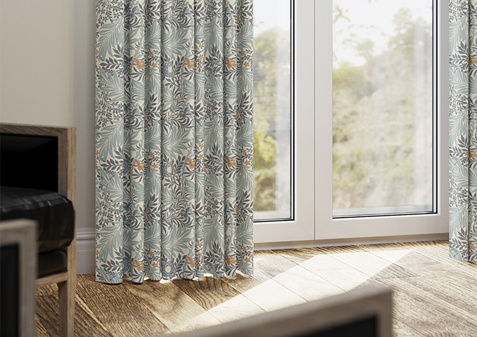 William Morris At Home Larkspur, Woad - Made to Measure Curtains - Image 5
